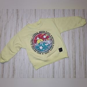 Zara Light Yellow Sweatshirt